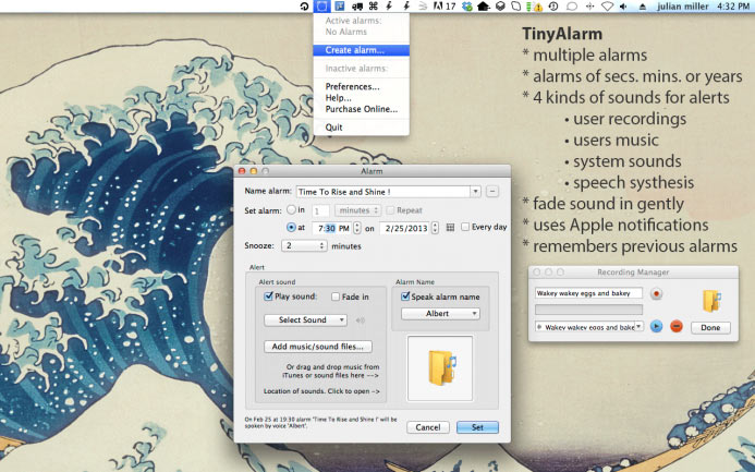 Download mac alarm clock 2.0